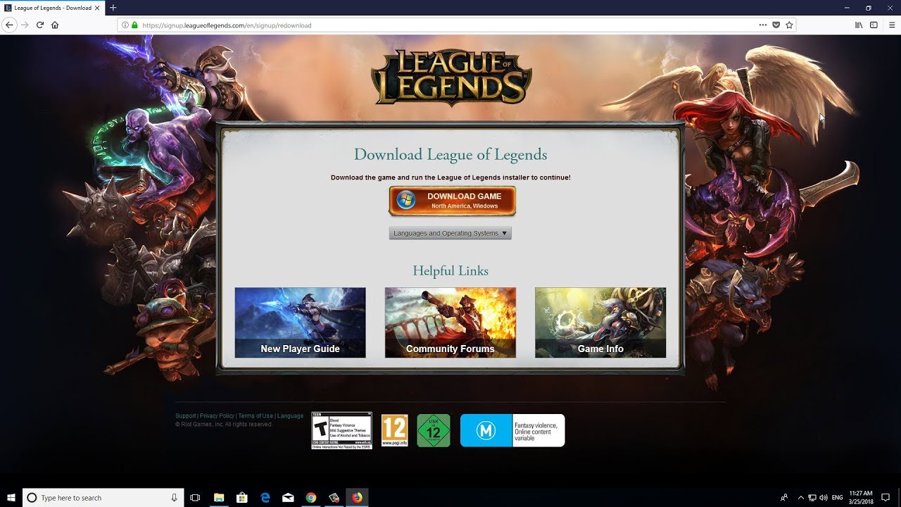 Download League Of Legends On Mac 2015